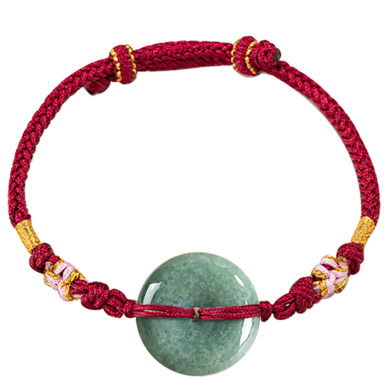 Jewelry & Watches Vitopoulos - Zielona bransoletka z jadeitu Birma Projektant