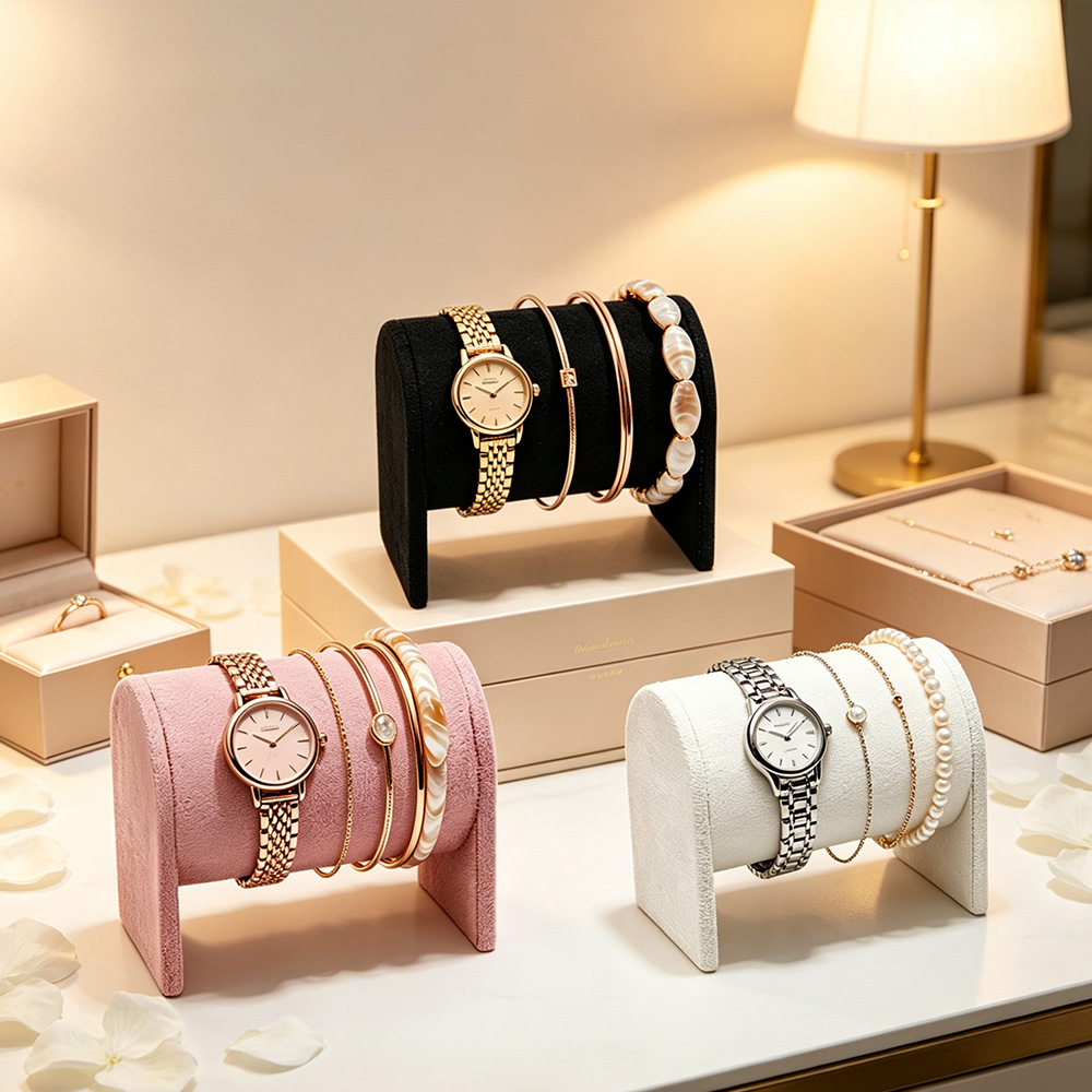 Jewelry Making Watches - Stojak na bransoletki, jednowarstwowy organizer na