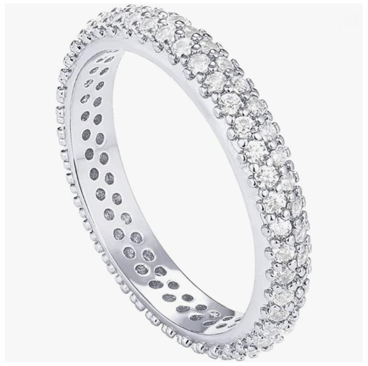 Pierścionek damski z moissanit – Moissanite Ring recenzja i cena