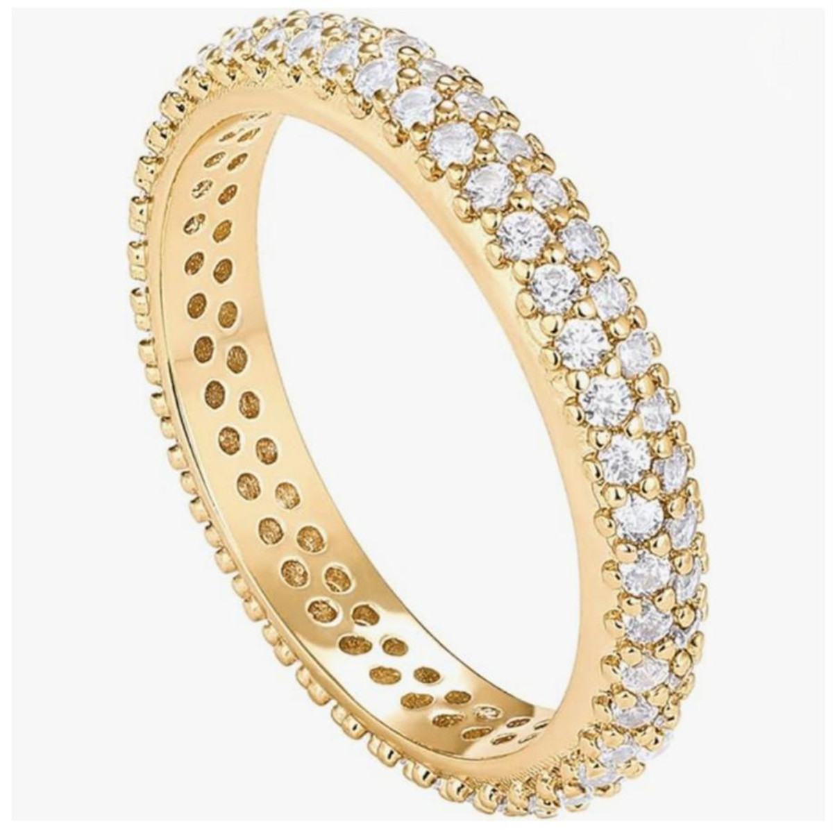 Pierścionek damski z moissanit – Moissanite Ring recenzja i cena