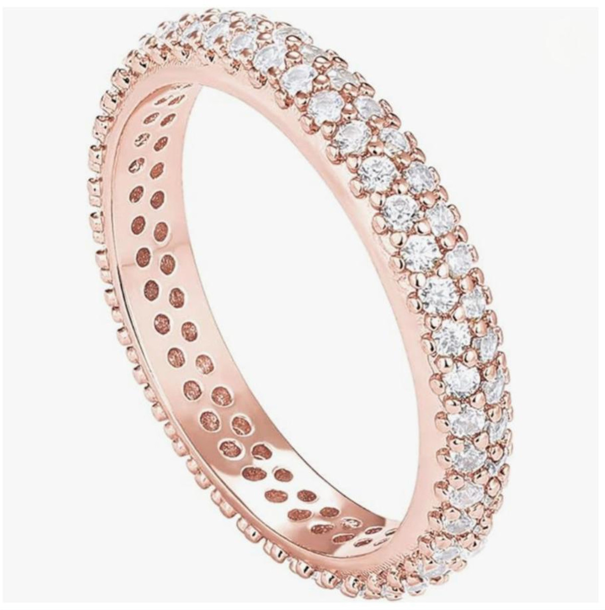 Pierścionek damski z moissanit – Moissanite Ring recenzja i cena