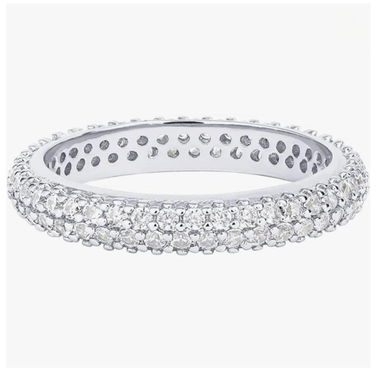 Pierścionek damski z moissanit – Moissanite Ring recenzja i cena