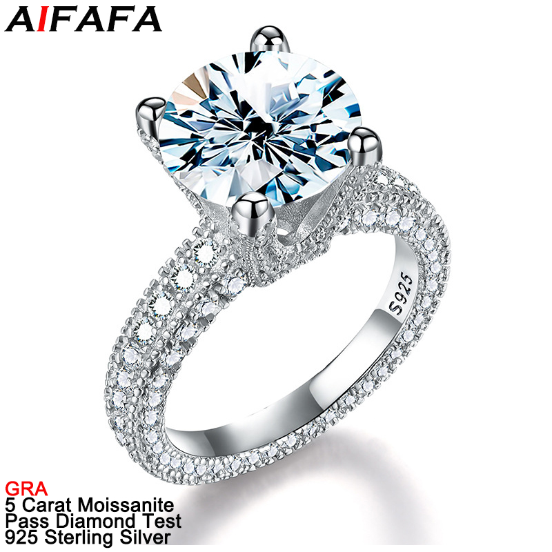 Pierścionki z prawdziwym moiss – Moissanite Ring recenzja i cena