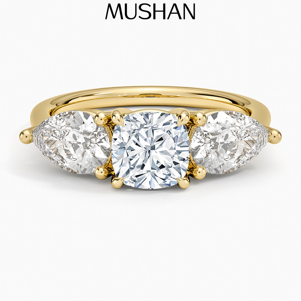 MUSHAN Biżuteria na zamówienie – Moissanite Ring recenzja i cena