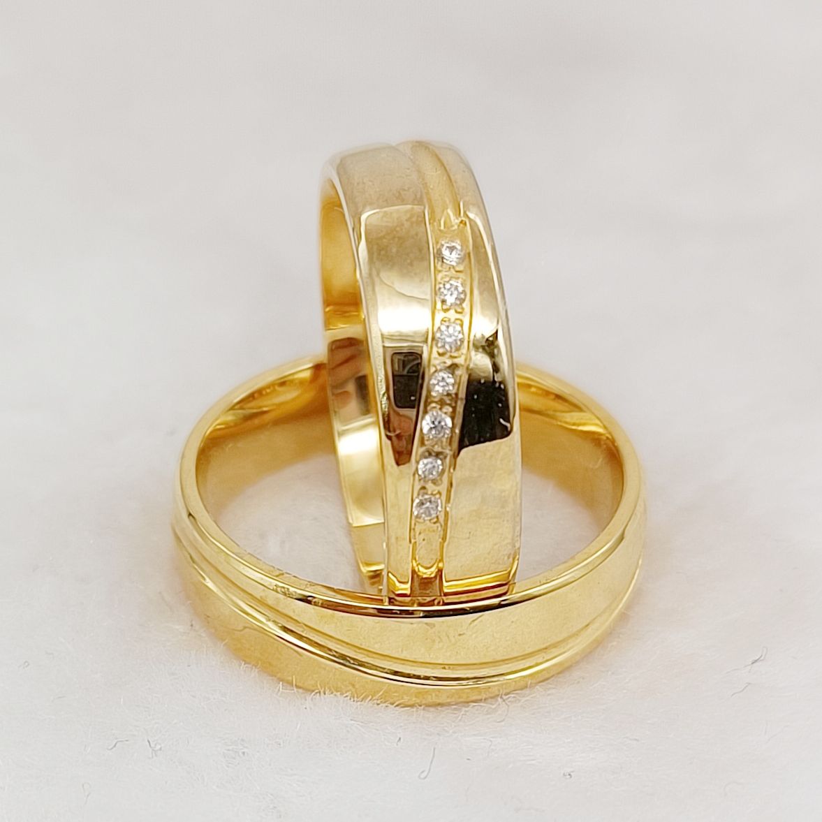 Western Shiny Lover's pary obr – Titanium Steel Ring recenzja i cena