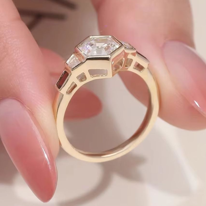 MUSHAN Biżuteria na zamówienie – Moissanite Ring recenzja i cena