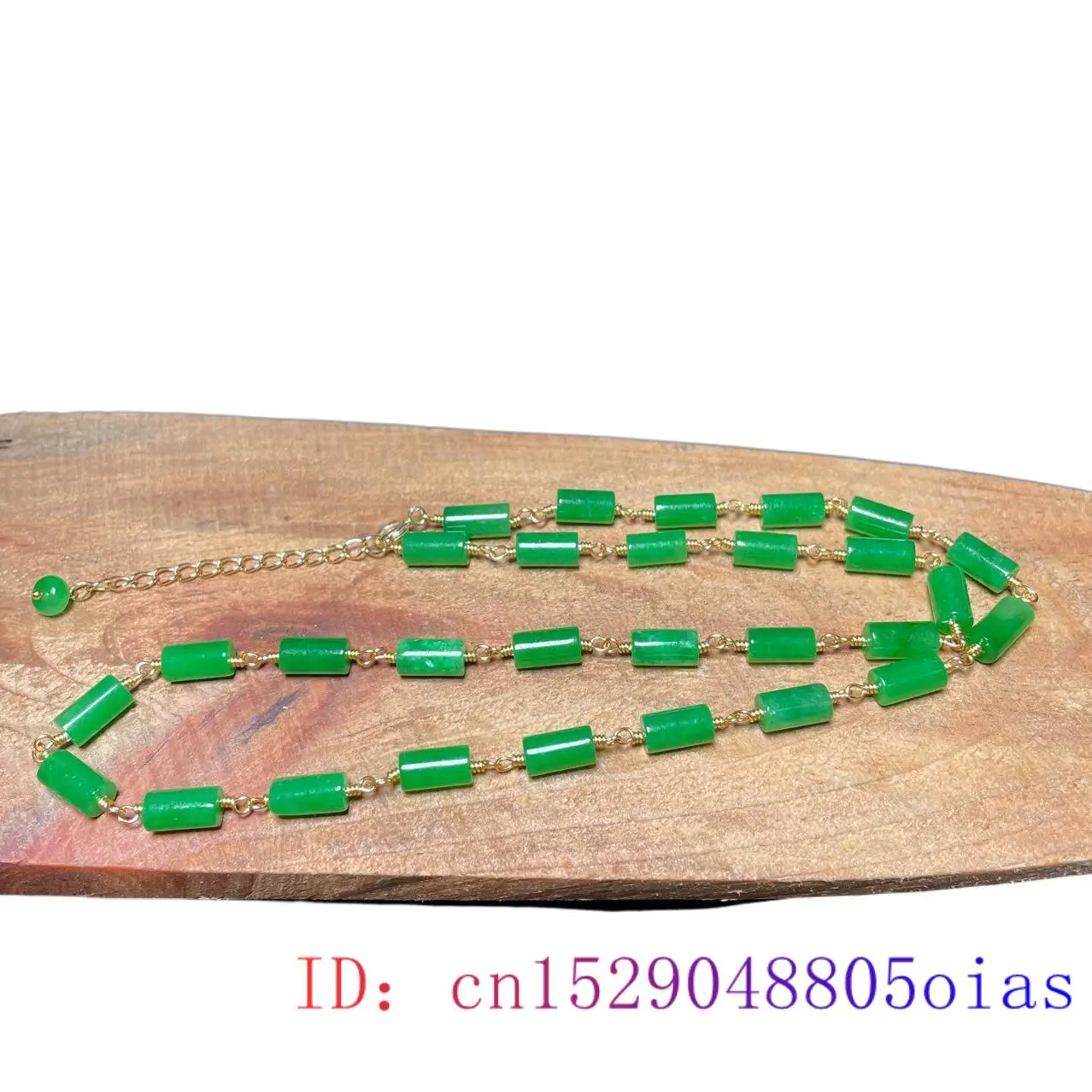 Zielony Jadeitowy Naszyjnik z  – Jewelry & Watches Vitopoulos recenzja i cena