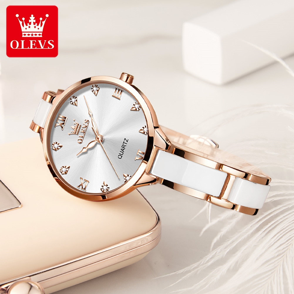 OLEVS 5872 Damskie Zegarki Kwa – Watches & Jewelry Repair Center Photos recenzja i cena