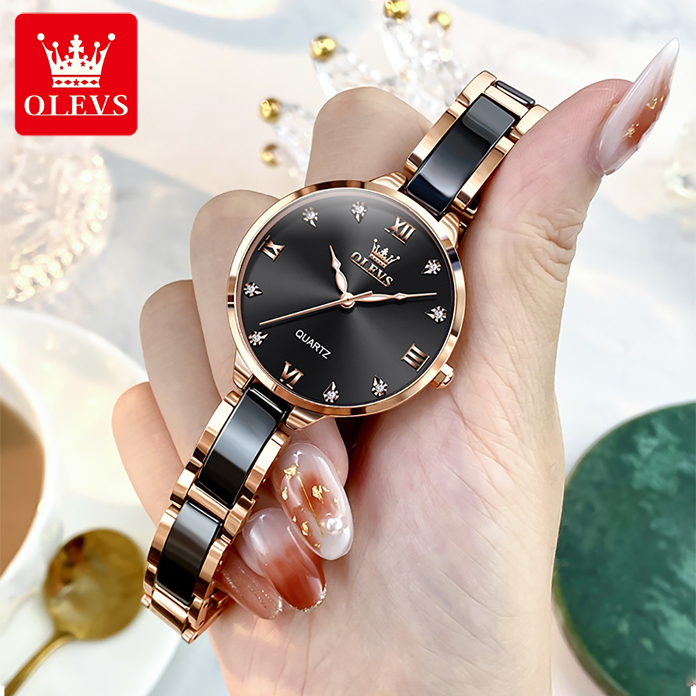 OLEVS 5872 Damskie Zegarki Kwa – Watches & Jewelry Repair Center Photos recenzja i cena