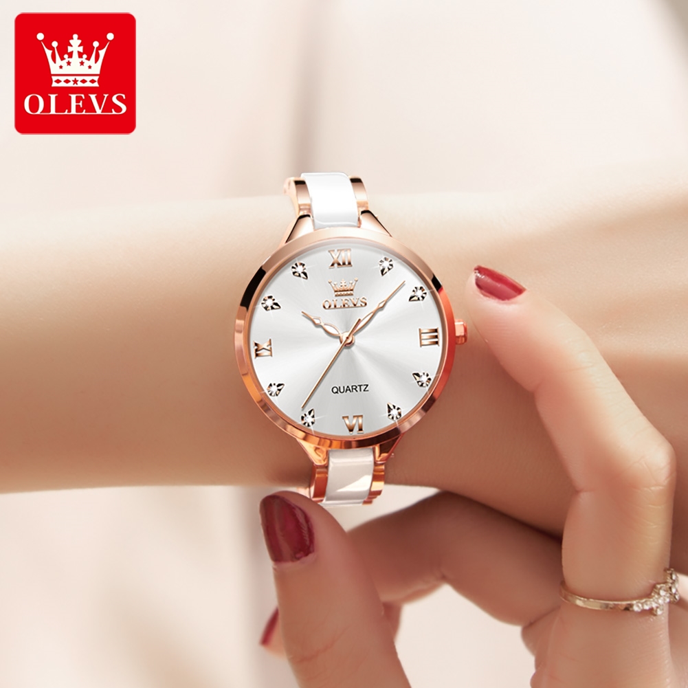 OLEVS 5872 Damskie Zegarki Kwa – Watches & Jewelry Repair Center Photos recenzja i cena