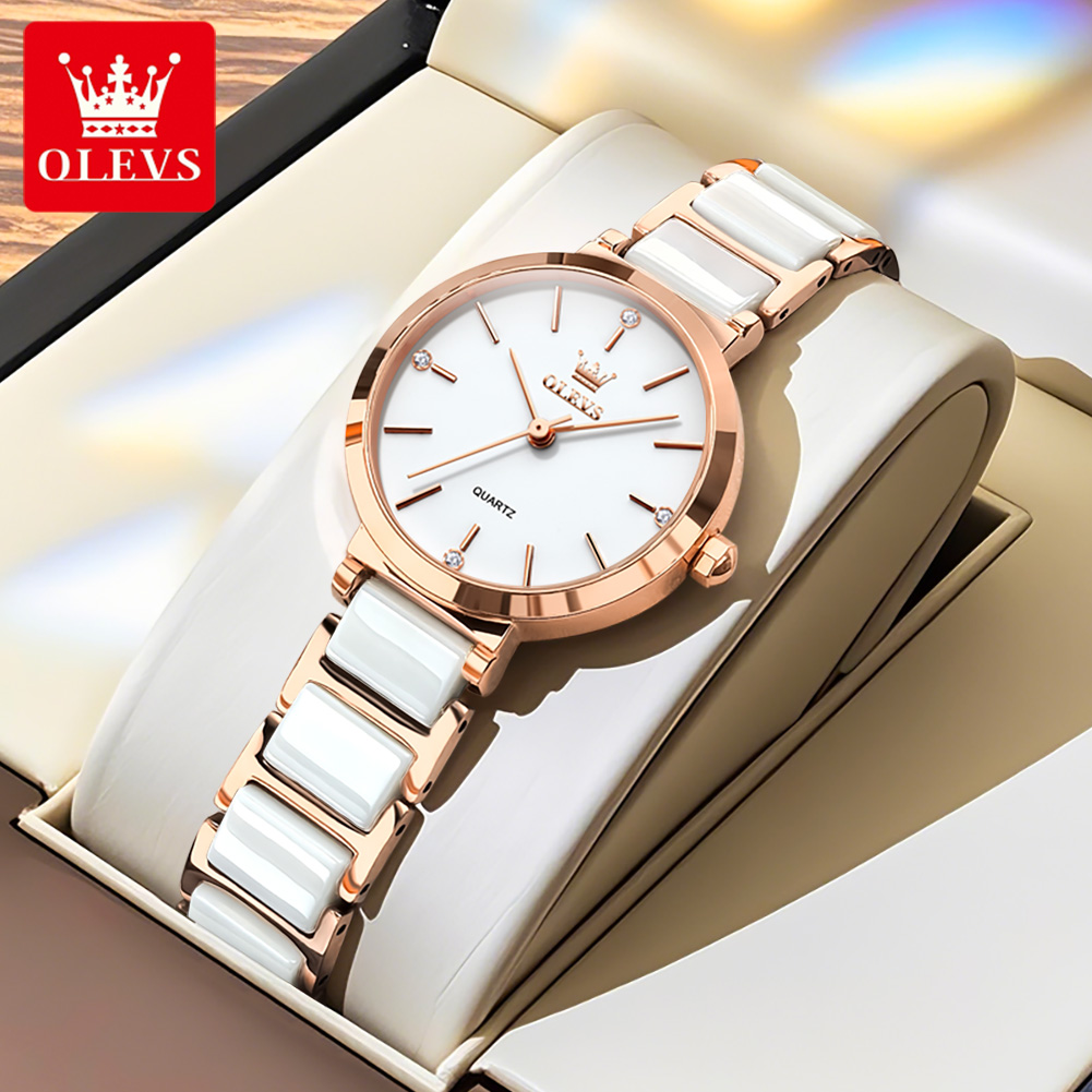 OLEVS Damski Zegarek 5877 Luks – Jewellery Watch recenzja i cena