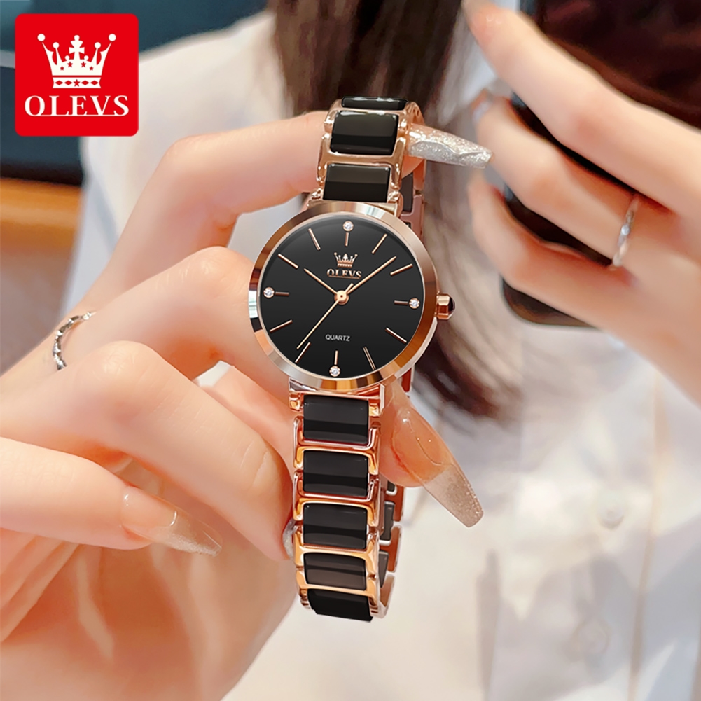 OLEVS Damski Zegarek 5877 Luks – Jewellery Watch recenzja i cena