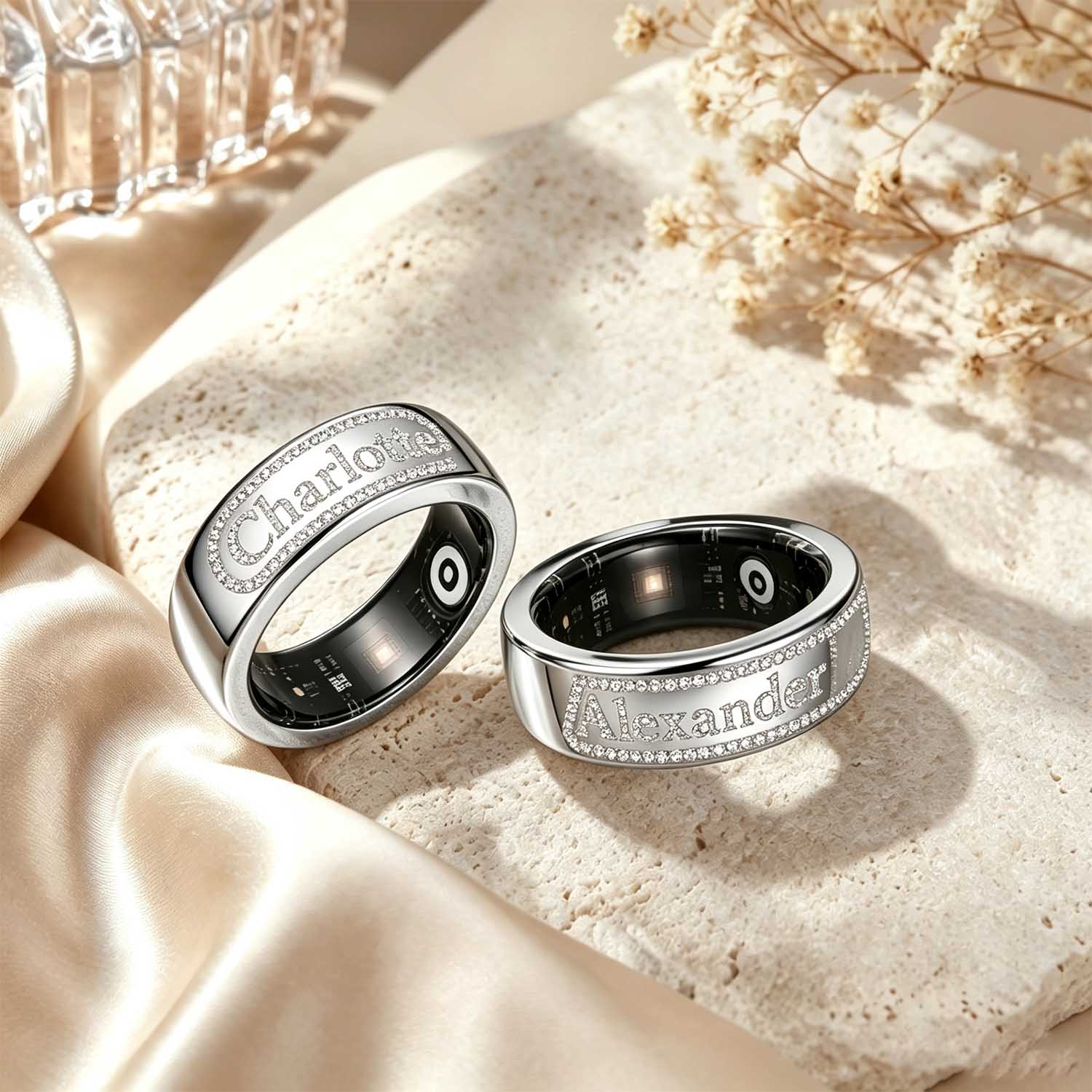 Qitian Osłona na inteligentny  – Moissanite Ring recenzja i cena