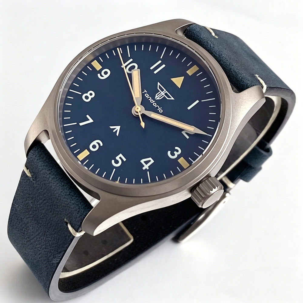 Zegarek męski Tandorio 39mm AR – Vintage Pocket Watch recenzja i cena