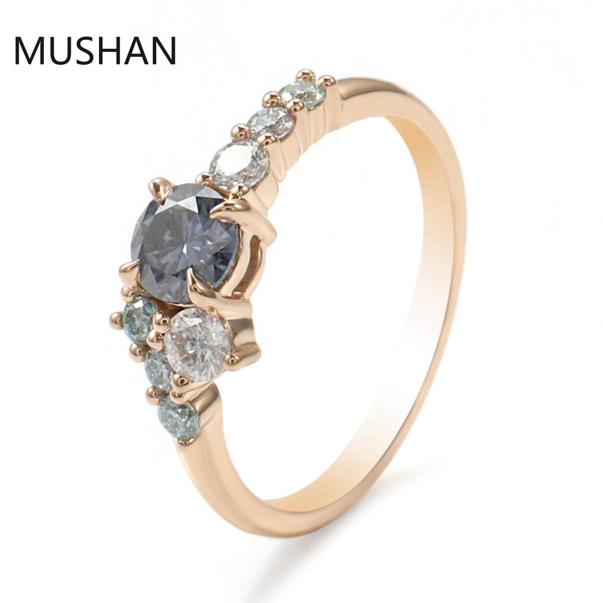 MUSHAN Luksusowe, wykonane na  – Moissanite Ring recenzja i cena