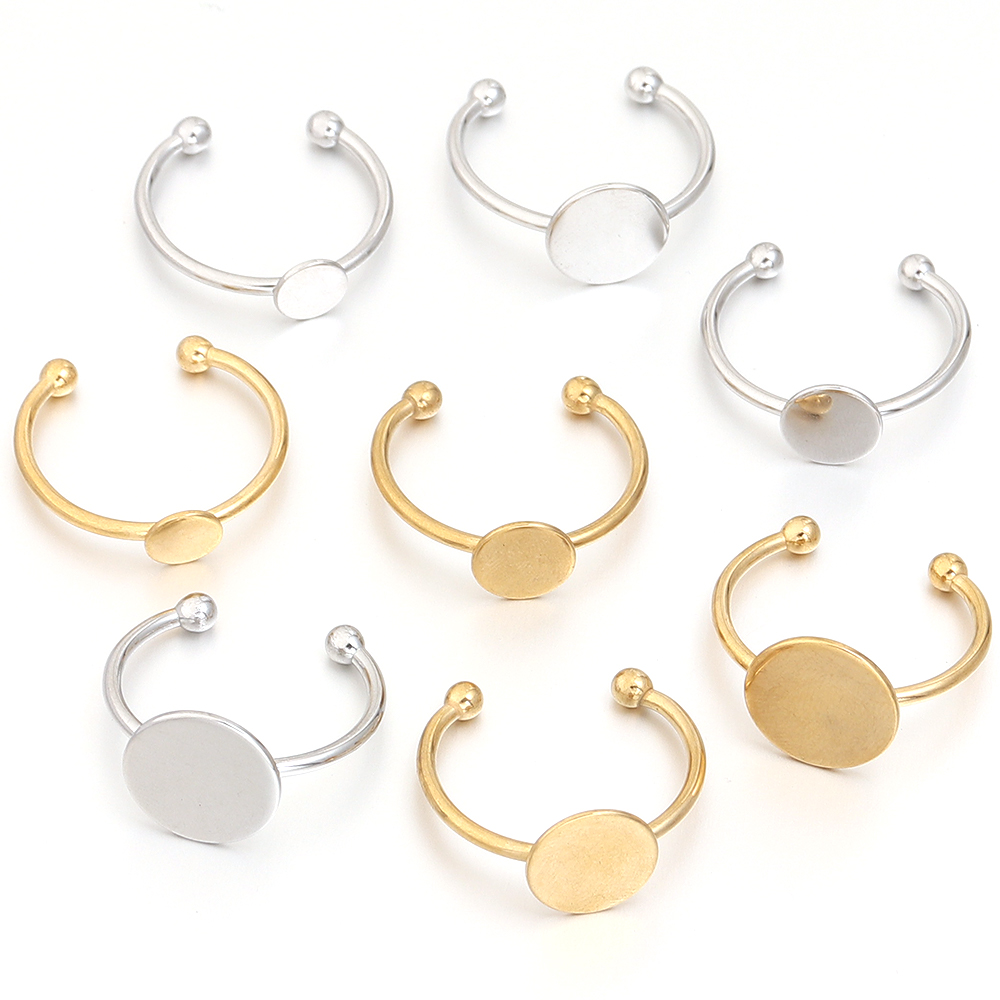 5 sztuk / partia ze stali nier – Gold Plated Ring recenzja i cena