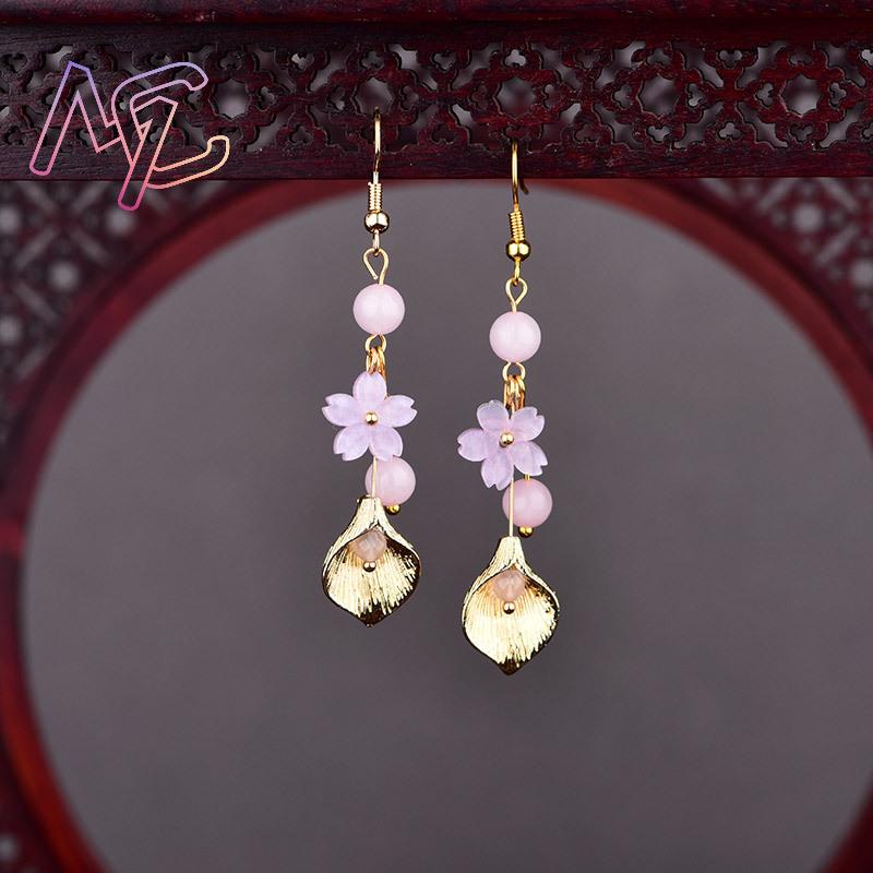 Różowe kolczyki z naturalnego  – Luxury Gifts Jewelry & Watches Namfleg Mostar recenzja i cena