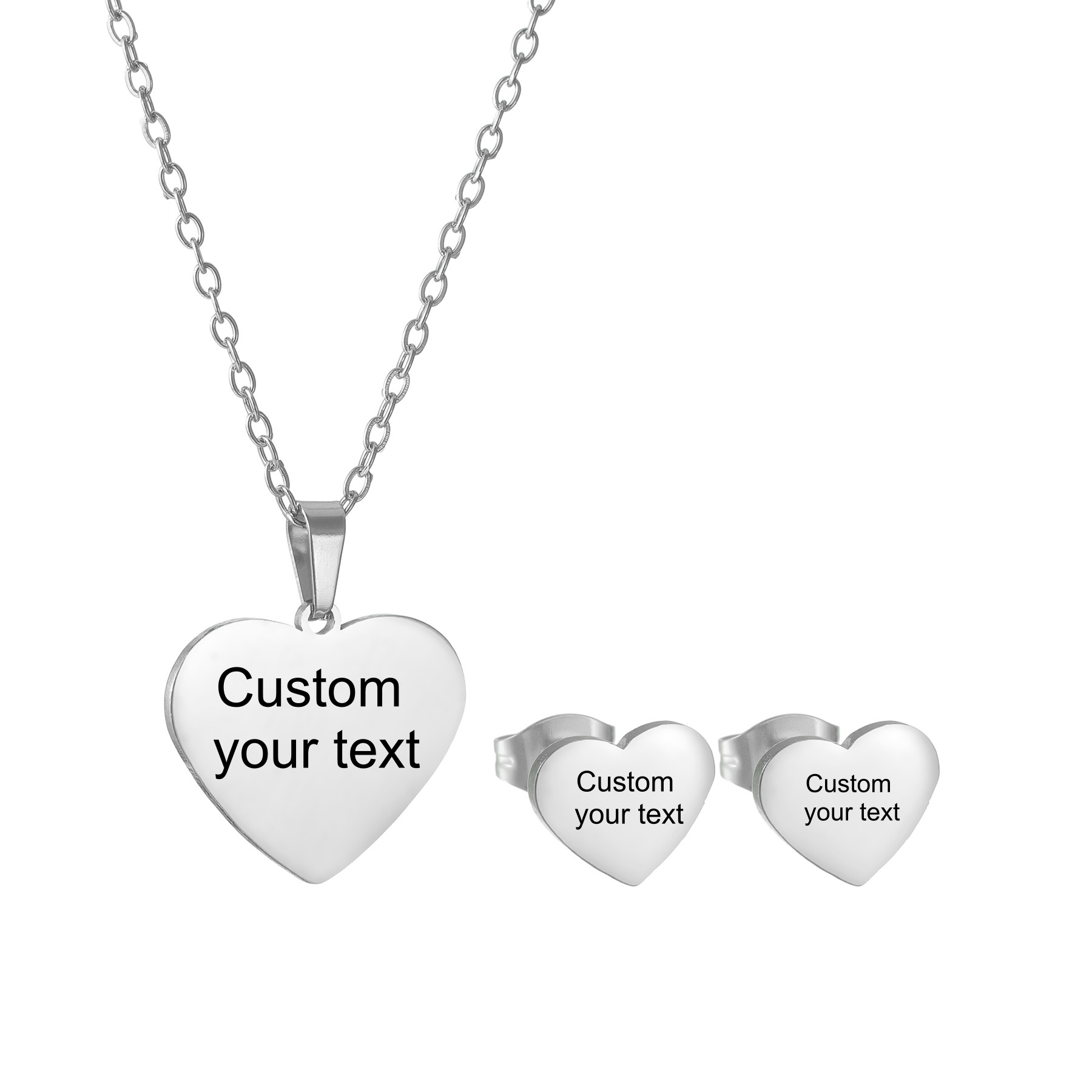 Personalizowany zestaw biżuter – Engraved Name Necklace recenzja i cena