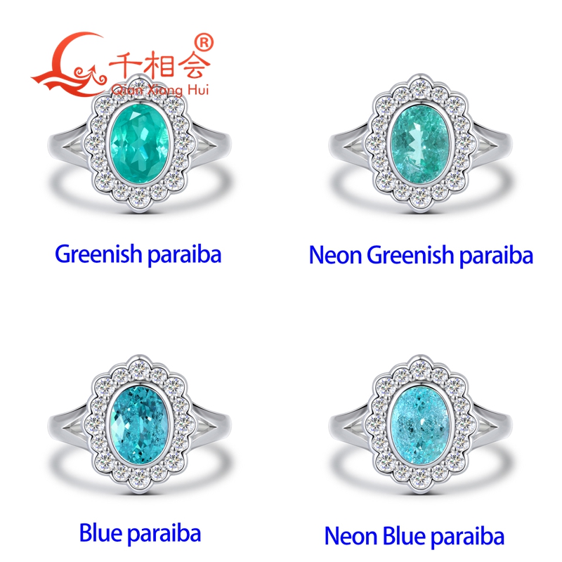 Pierścionek z owalnym turmalin – Moissanite Ring recenzja i cena