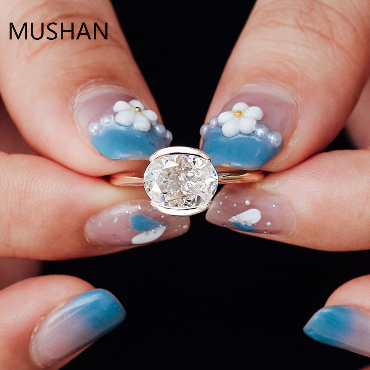 MUSHAN Luksusowe, designerskie – Moissanite Ring recenzja i cena