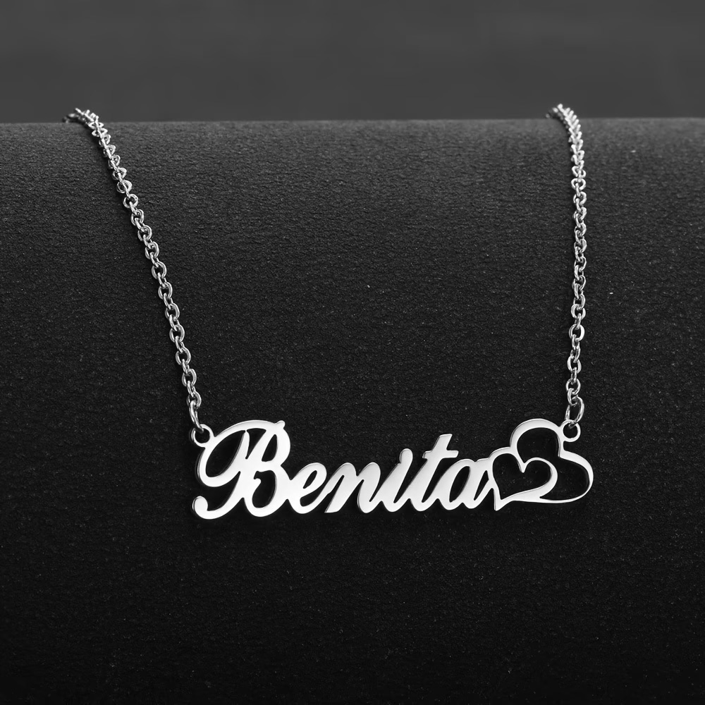 Spersonalizowany naszyjnik z p – Engraved Name Necklace recenzja i cena