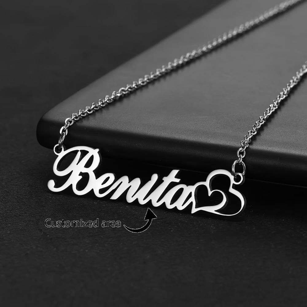 Spersonalizowany naszyjnik z p – Engraved Name Necklace recenzja i cena