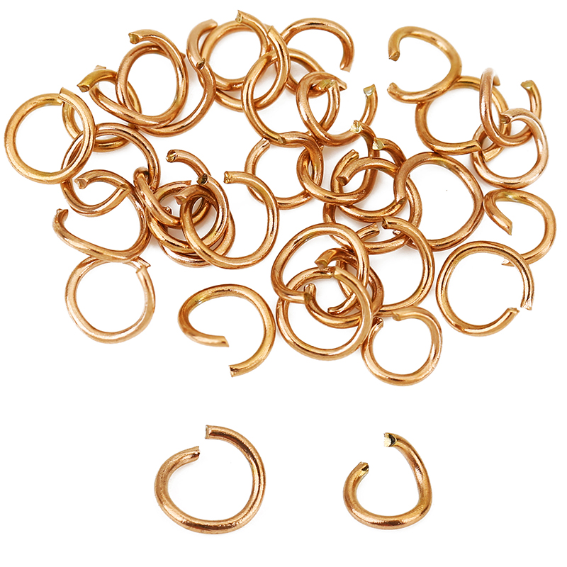 100 szt. Otwartych kółeczek ze – Gold Plated Ring recenzja i cena