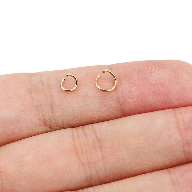 100 szt. Otwartych kółeczek ze – Gold Plated Ring recenzja i cena