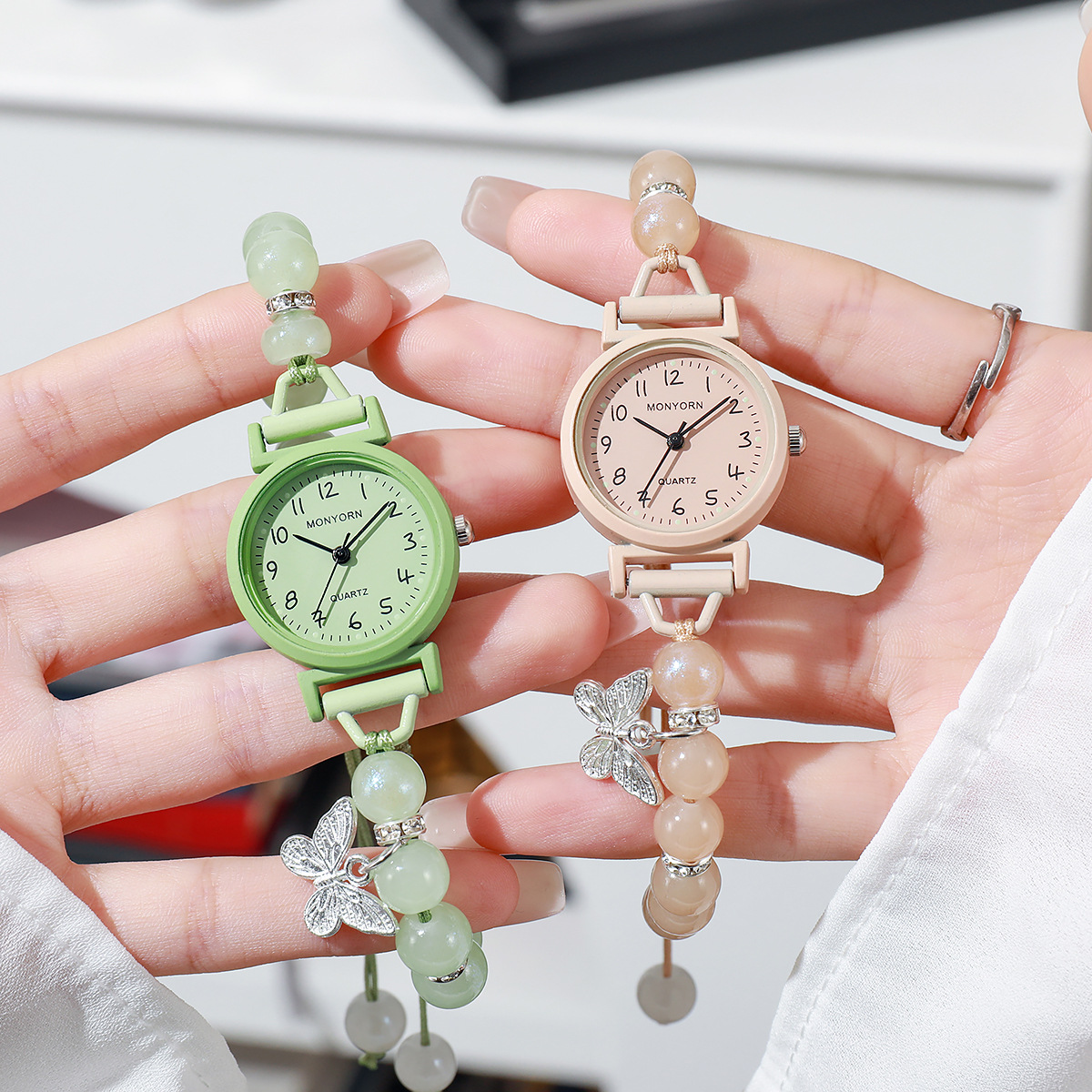 Prosty damski zegarek z motylk – Jewelry Making Watches recenzja i cena