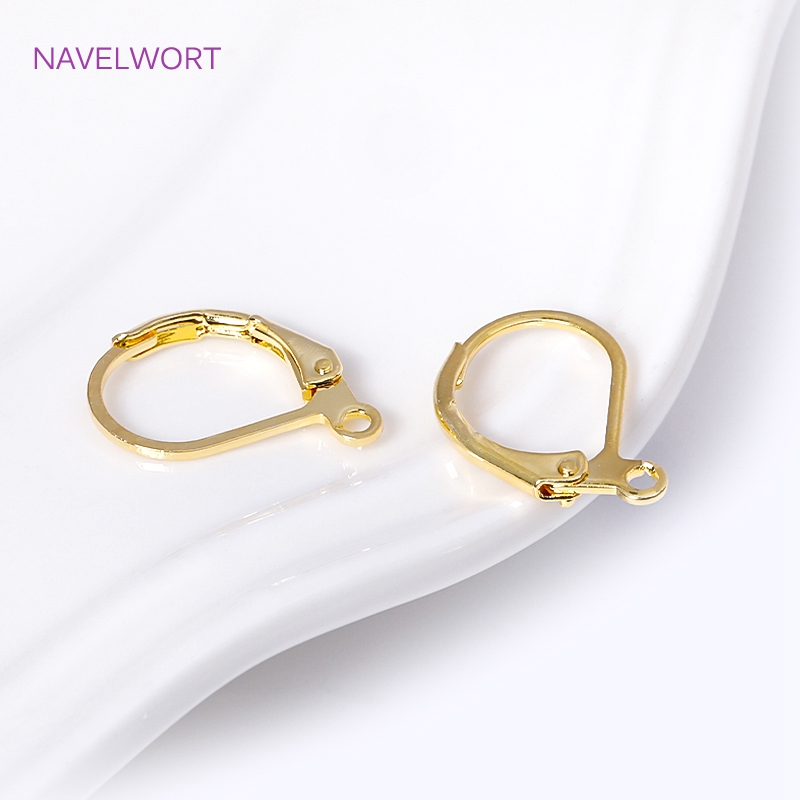 Modne francuskie kolczyki z dź – Gold Plated Ring recenzja i cena