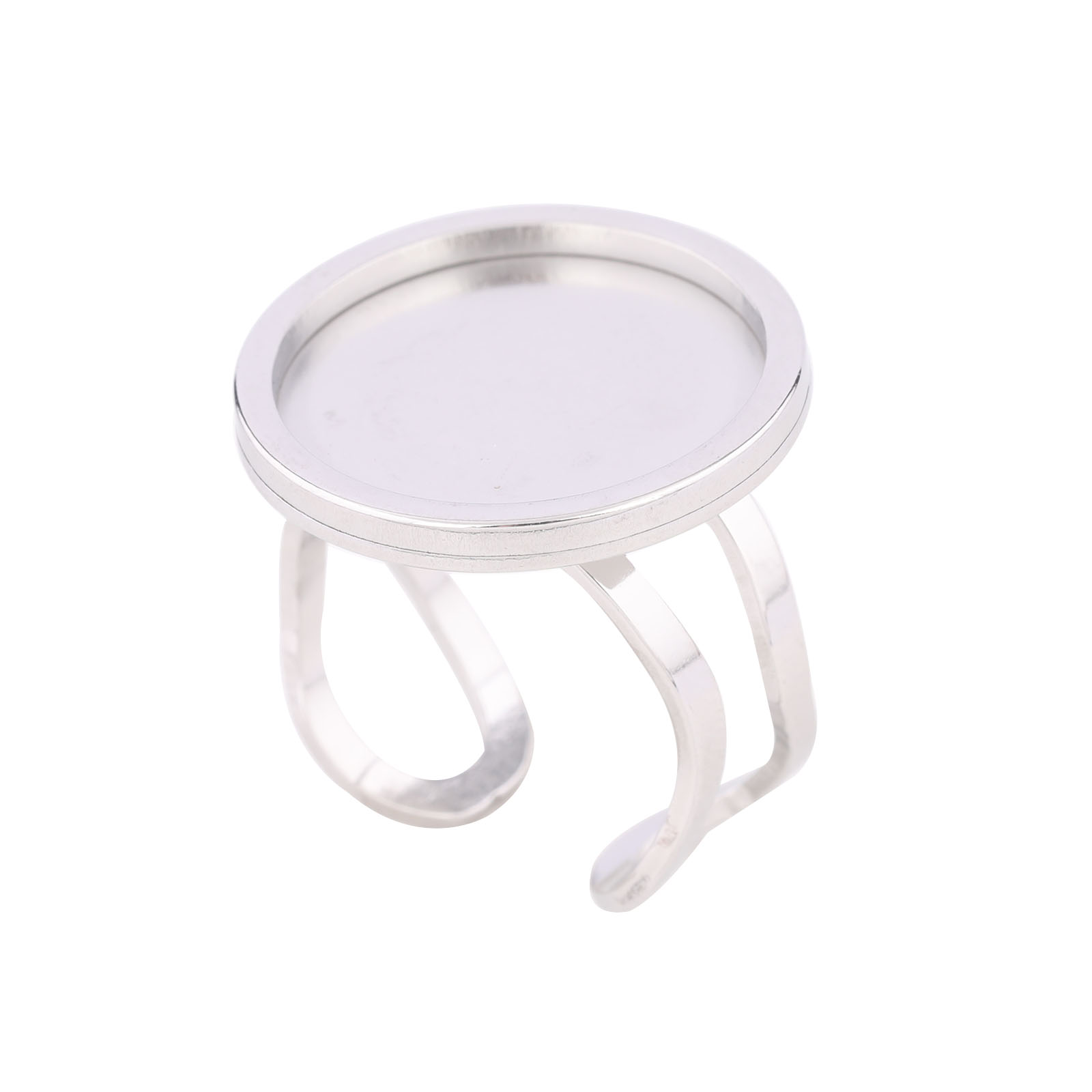 5 szt. 18mm Okrągłe Kaboszony  – Gold Plated Ring recenzja i cena